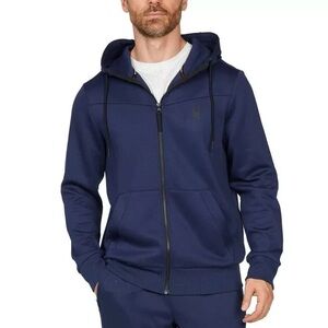 SPYDER • Active blue zip up hoodie